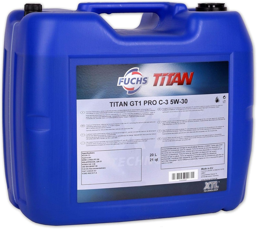 FUCHS TITAN GT1 PRO C-3 5W-30 Can 20L