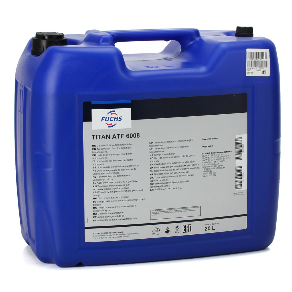 FUCHS TITAN ATF 6008 Can 20L