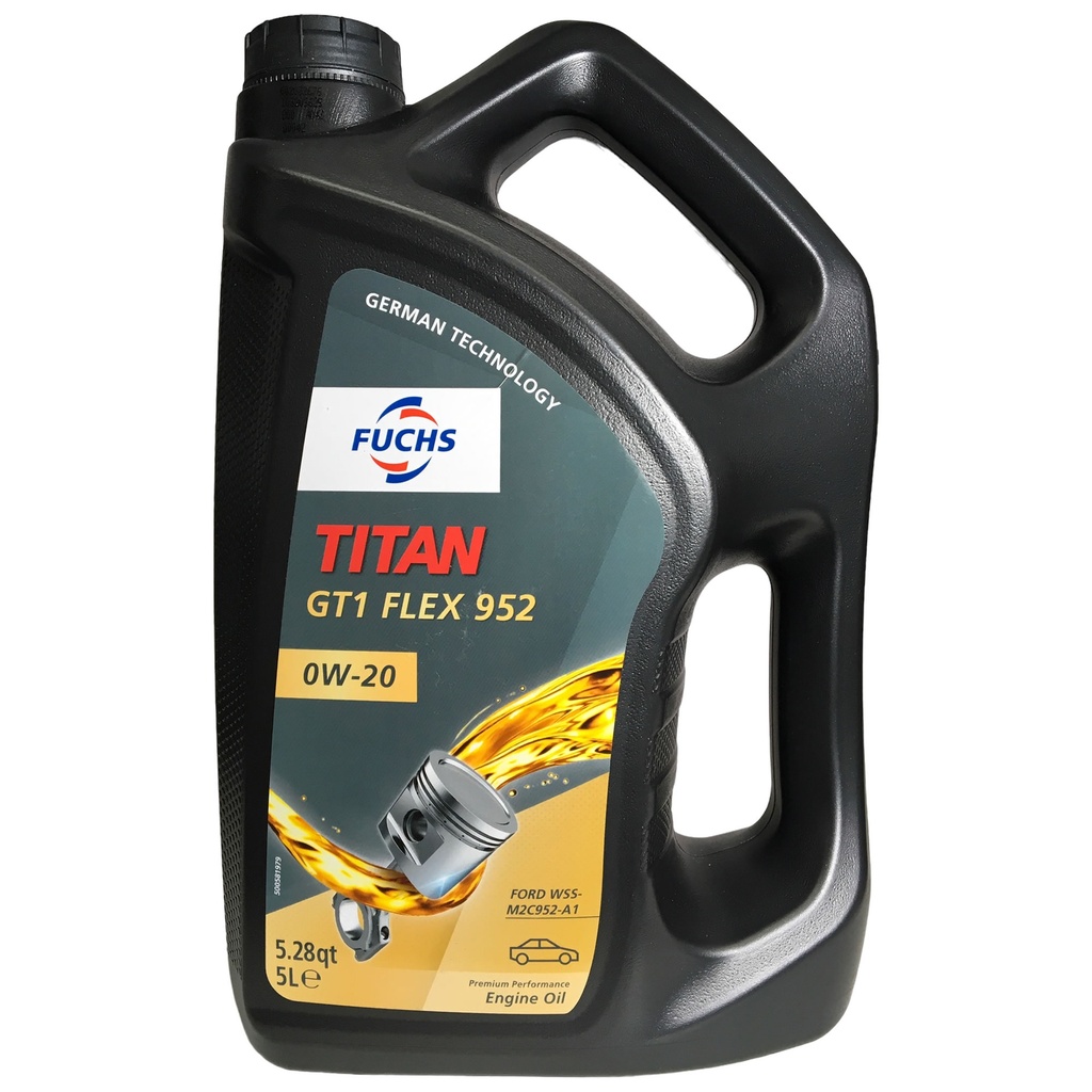 FUCHS TITAN GT1 FLEX 952 0W-20 5L (Uit doos van 3) 