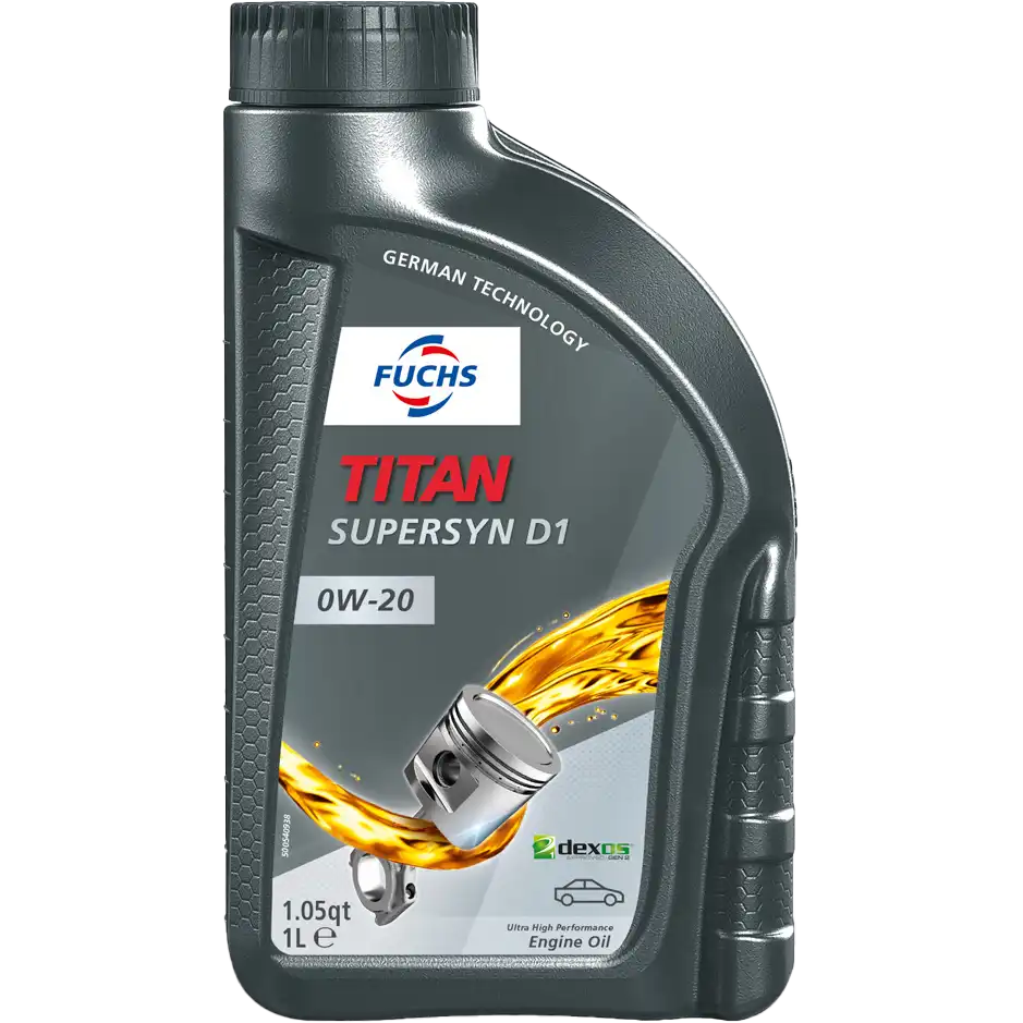 FUCHS TITAN SUPERSYN D1 0W-20 1L (Uit doos van 12) 