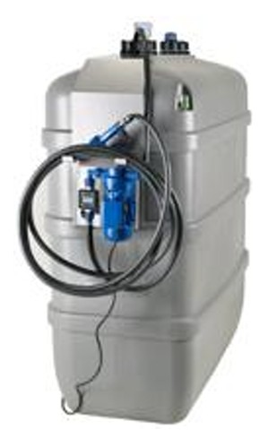 AdBlue installatie met 1500 liter dubbelwandige UV-gestabiliseerde HDPE-tank