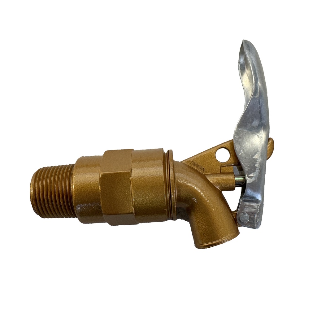 Metalen vatkraan 3/4" zelfsluitend