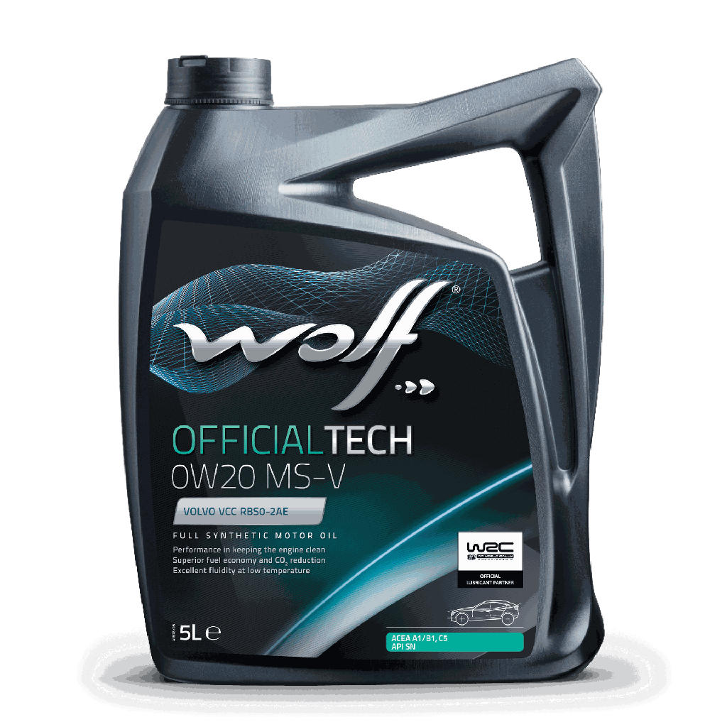 WOLF OFFICIALTECH 0W20 MS-V 5L