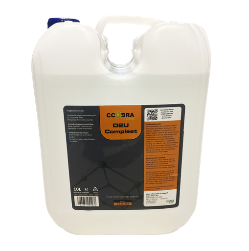 [CBD-265] Cobra Clean D2U Premium Compleet 10L
