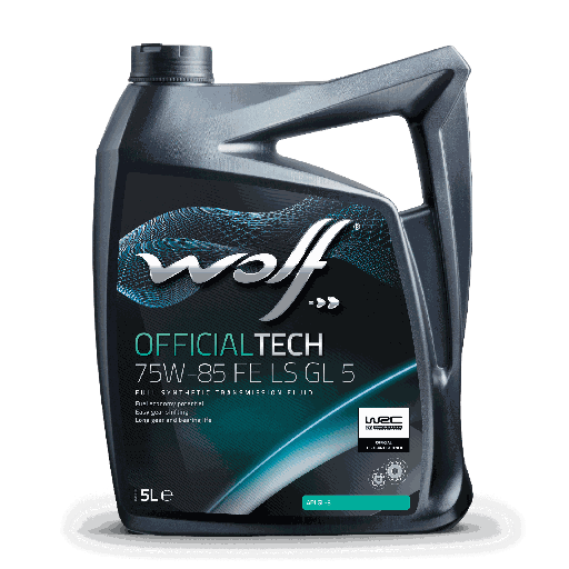 [1053179] WOLF OFFICIALTECH 75W-85 FE LS GL 5 5L
