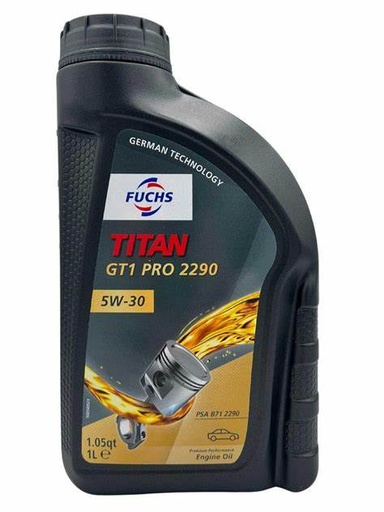 [601889042] FUCHS TITAN GT1 PRO 2290 5W-30 1L (Uit doos van 12) 