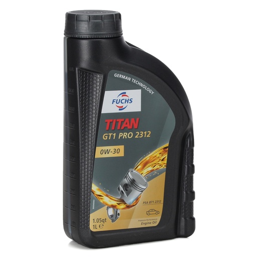[601889097] FUCHS TITAN GT1 PRO 2312 0W-30 1L (Uit doos van 12) 