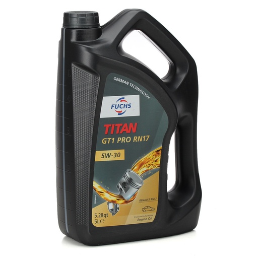 [601890376] FUCHS TITAN GT1 PRO RN17 FE 0W-20 5L (Uit doos van 3) 