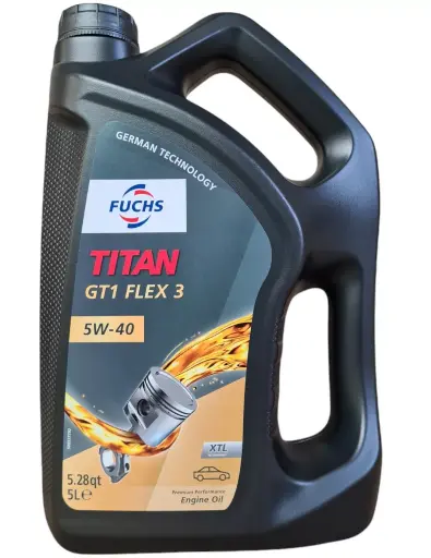 [601896989] FUCHS TITAN GT1 FLEX 3 5W-40 5L (Uit doos van 3) 
