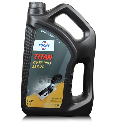 [602016041] FUCHS TITAN CVTF PRO 236.20 5L (Uit doos van 3) 