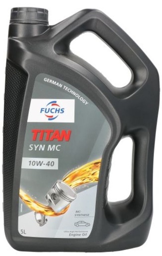 [602059826] FUCHS TITAN SYN MC 10W-40 5L (Uit doos van 3) 