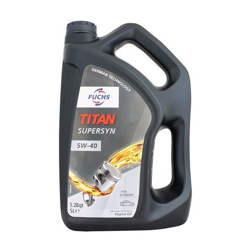 [602067609] FUCHS TITAN SUPERSYN 5W-40 5L (Uit doos van 3) 