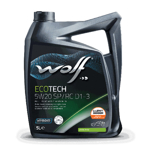 [1050526] WOLF ECOTECH 5W20 SP/RC D1-3 5L