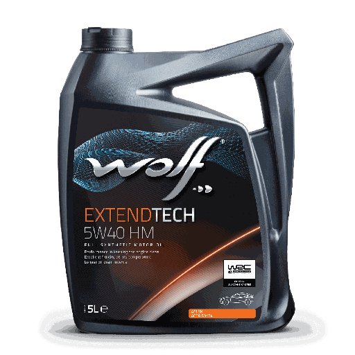 [8321580] WOLF EXTENDTECH 5W40 HM 5L