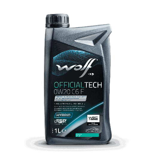 [1048794] WOLF OFFICIALTECH 0W20 C6 F 1L
