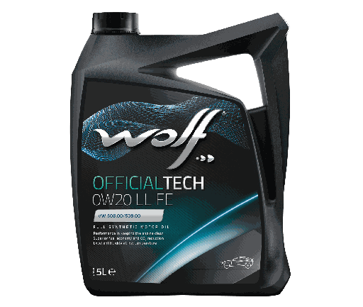 [8331336] WOLF OFFICIALTECH 0W20 LL FE 5L