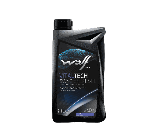 [8333903] WOLF VITALTECH 5W40 B4 DIESEL 1L